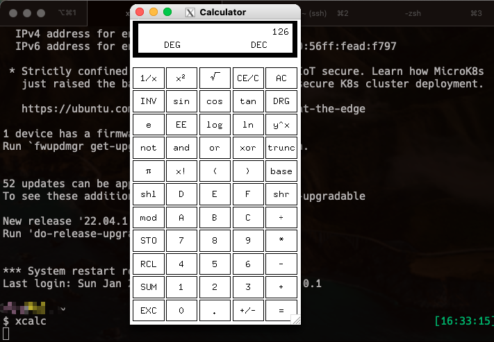 Mac-X11_forwarding-测试